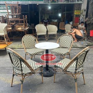 Ghế cafe ngoài trời cao cấp giá tại xưởng sản xuất
