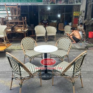 Ghế cafe ngoài trời cao cấp giá tại xưởng sản xuất