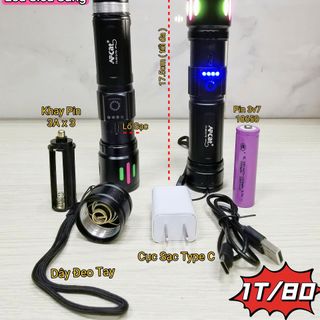 ĐÈN PIN CẦM TAY SIÊU SÁNG ZOOM FA 6612