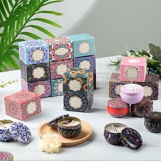Nến thơm dạng sáp có hộp