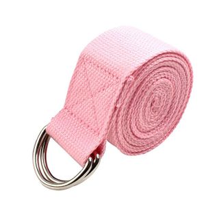 Dây tập Yoga - Dây đai Cotton cao cấp dài 1m83 hỗ trợ tập động tác khó tăng độ dẻo dai cho cơ thể siêu bền