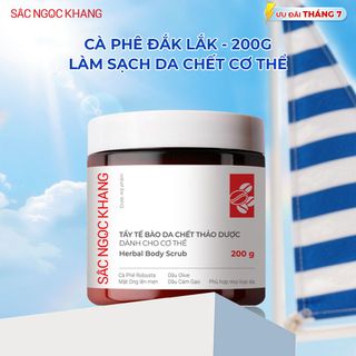 Tẩy Tế Bào Chết Cà Phê Cho Cơ Thể [Hộp 200g]