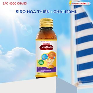 Siro Ăn Ngon Hoa Thiên Kids [Chai 120ml]