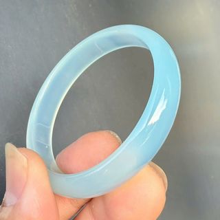 Vòng bản chalcedony xanh dương ni 51 đến 53