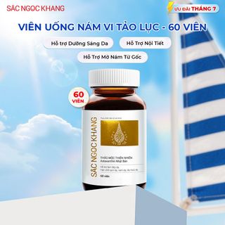 Viên Uống Sắc Ngọc Khang Vi Tảo Lục [Hộp 60 viên]