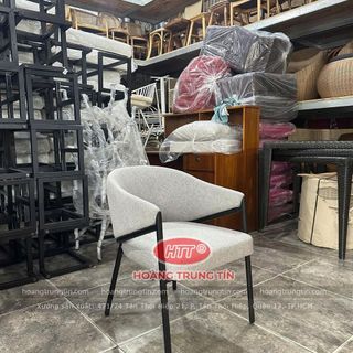 Ghế cafe sắt nệm cao cấp theo yêu cầu