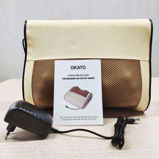 GỐI MASSAGE VAI GÁY CỘT SỐNG 20 BI OKATO