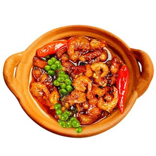 KHO QUẸT NỒI ĐẤT LÀNG CHÀI XƯA THƠM NGON ĐẶC BIỆT FULL TOPPING TÔM KHÔ, CÁ CƠM RIM, THỊT BA RỌI, TỐP MỠ MẮM NHỈ HỦ 250G
