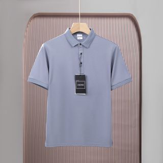 Áo Phông Nam Cổ Bẻ Basic Cotton Cao Cấp. Kiểu Dáng Hàn Quốc - Sang Trọng & Thanh Lịch