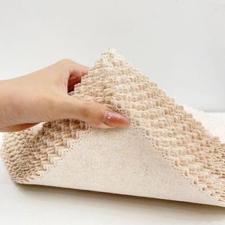 Combo 10 Khăn Lau Chén Dĩa Bằng Xơ Mướp 20x20cm Thấm Hút Tốt Chống Dầu Mỡ Tiện Dụng Cho Nhà Bếp - Túi 10 khăn lau xơ mướp giá sỉ