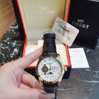 SALE BỎ MẪU ĐỒNG HỒ NAM TRUNG CẤP TIXOT DA LỘ ĐÁY MÁY TỰ ĐỘNG