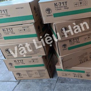 Dây hàn lõi thuốc Săt 1.2mm Kiswel K-71T (15kg)
