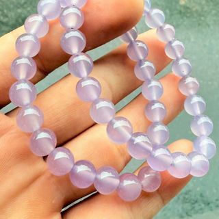 Vòng chalcedony tím 8li
