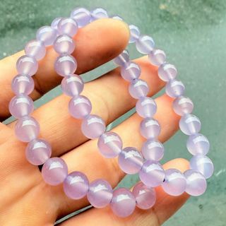 Vòng chalcedony tím 8li