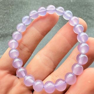 Vòng chalcedony tím 8li