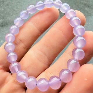 Vòng chalcedony tím 8li