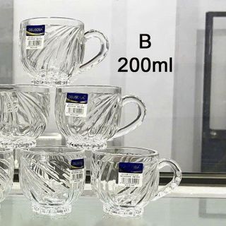 BỘ 6 LY THỦY TINH CAO CẤP DSZB249 MÃ B