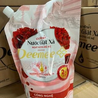 Nước Giặt Xả Deemee Túi 2kg Thái Lan (Thùng 8 Túi x 2kg)