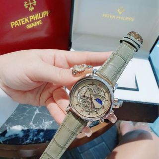 SALE BỎ MẪU ĐỒNG HỒ NAM TRUNG CẤP BATEK PHILIP DÂY DA MẶT TRÒN