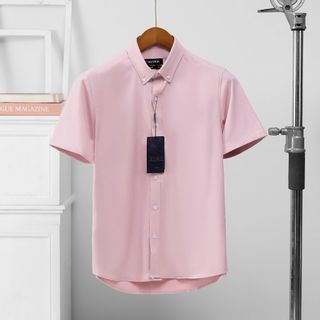 Áo Sơ Mi Nam Ngắn Tay Công Sở - Nhiều Màu, Chống Nhăn, Thấm Hút Tốt