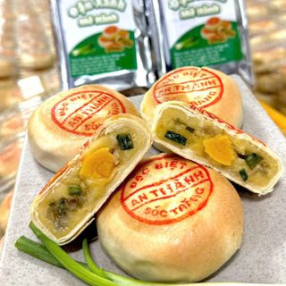 Bánh Pía Đậu Xanh Mỡ Hành
