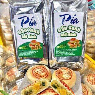 Bánh Pía Đậu Xanh Mỡ Hành