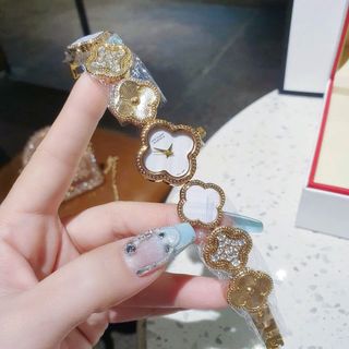 SALE BỎ MẪU ĐỒNG HỒ NỮ THỜI TRANG VANCLEF LẮC HOA