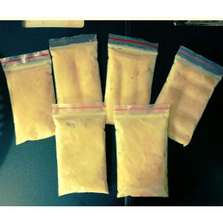 Cơm Sầu Riêng Túi 100gr Cấp Đông