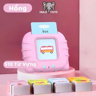Máy Đọc Thẻ Song Ngữ 3 Chế Độ Anh Việt - Đồ Chơi Giáo Dục Sớm Cho Bé Flashcard