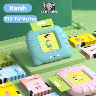 Máy Đọc Thẻ Song Ngữ 3 Chế Độ Anh Việt - Đồ Chơi Giáo Dục Sớm Cho Bé Flashcard