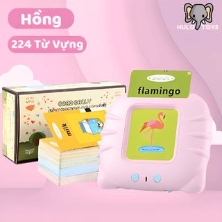 Máy Đọc Thẻ Song Ngữ 3 Chế Độ Anh Việt - Đồ Chơi Giáo Dục Sớm Cho Bé Flashcard