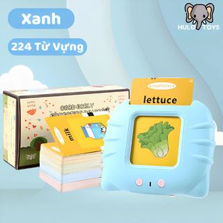 Máy Đọc Thẻ Song Ngữ 3 Chế Độ Anh Việt - Đồ Chơi Giáo Dục Sớm Cho Bé Flashcard