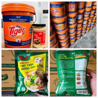 Bột Giặt Tiger 9kg Tặng Gói Hạt Nêm 170gr