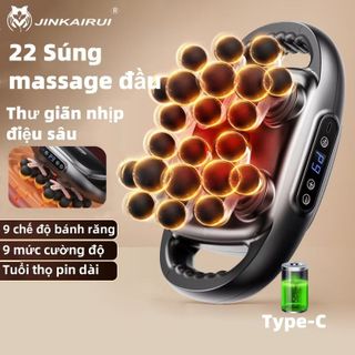 Máy massage cầm tay 22 đầu đấm