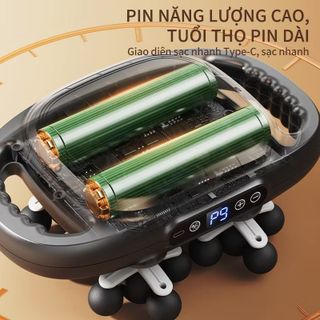 Máy massage cầm tay 22 đầu đấm