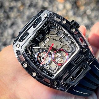 ĐỒNG HỒ NAM CAO CẤP GUET CHỮ NHẬT NIỀNG TRONG SUỐT