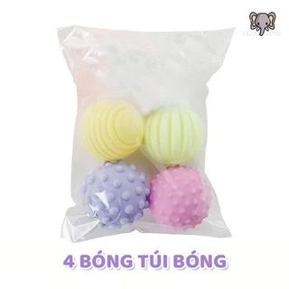 Bóng Cho Bé Chơi, Bóng Xúc Giác Giúp Phát Triển Xúc Giác, Thị Giác, Thính Giác Cho Bé
