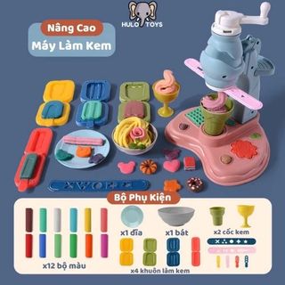 Bộ Đồ Chơi Đất Sét Nấu Ăn, Đất Nặn Tạo Hình Kích Thích Sáng Tạo, An Toàn Cho Bé