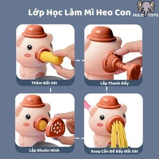 Bộ Đồ Chơi Đất Sét Nấu Ăn, Đất Nặn Tạo Hình Kích Thích Sáng Tạo, An Toàn Cho Bé