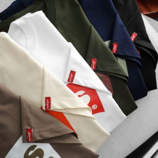 Áo thun nam. logo in chuẩn hãng. Phong cách trẻ trung, cá tính, form unisex nam nữ đều có thể mặc