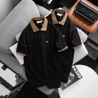 Polo nam. Chất vải xuất dư, mịn đẹp dày dặn. Sờ vải là thích.   Logo caosu sắc nét   Phối cổ  trẻ trung. Đơn giản