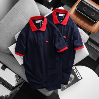 Polo nam. Chất vải xuất dư, mịn đẹp dày dặn. Sờ vải là thích.   Logo caosu sắc nét   Phối cổ  trẻ trung. Đơn giản