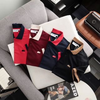 Polo nam. Chất vải xuất dư, mịn đẹp dày dặn. Sờ vải là thích.   Logo caosu sắc nét   Phối cổ  trẻ trung. Đơn giản