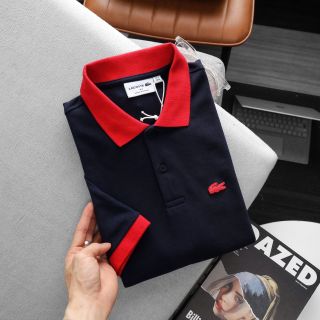 Polo nam. Chất vải xuất dư, mịn đẹp dày dặn. Sờ vải là thích. Logo caosu sắc nét Phối cổ trẻ trung. Đơn giản