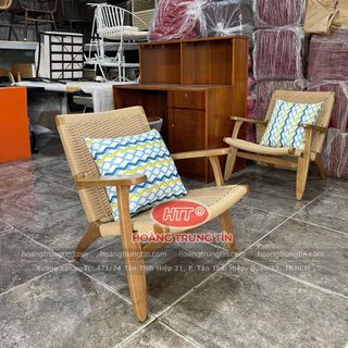 Ghế gổ đan dây cối ghế sofa ch25 giá rẻ
