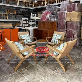 Ghế gổ đan dây cối ghế sofa ch25 giá rẻ