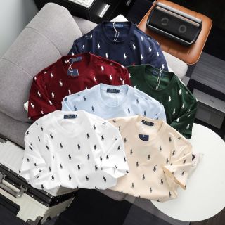 Áo thun nam.  kiểu mẫu basic đi cùng năm tháng nhà Polo đơn giản nam nữ couple