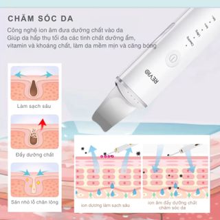 Máy chà mụn đầu đen 4 trong 1 loại bỏ mụn đầu đen, làm sạch sâu và săn chắc da mặt - Skincare