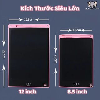 Bảng Vẽ Điện Tử LCD Nhiều Màu Sắc, Bảng Vẽ Tự Xóa 16 Inch Đa Sắc