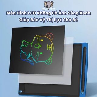 Bảng Vẽ Điện Tử LCD Nhiều Màu Sắc, Bảng Vẽ Tự Xóa 16 Inch Đa Sắc